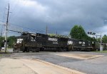 NS 3538 & 5268 head out of Glenwood Yard